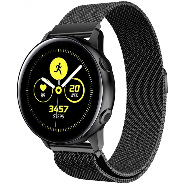 Ремешок Миланская петля 20 mm Gear S3/S2 (Black)