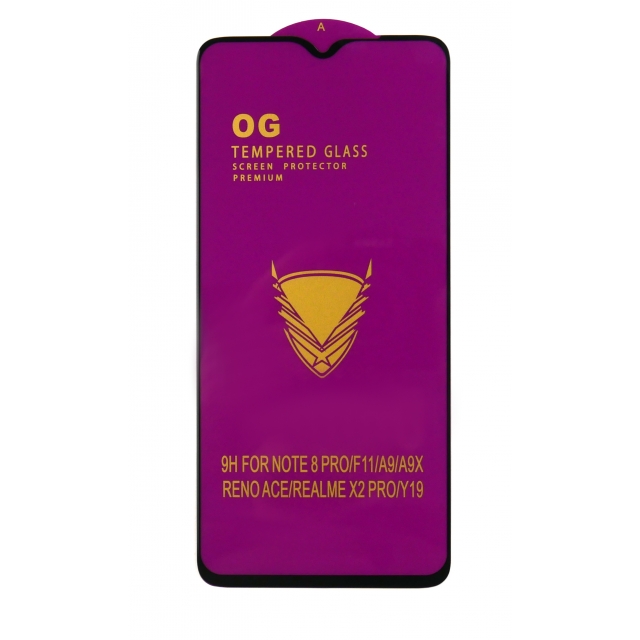 Защитное стекло OG Xiaomi Redmi Note 8 Pro Black