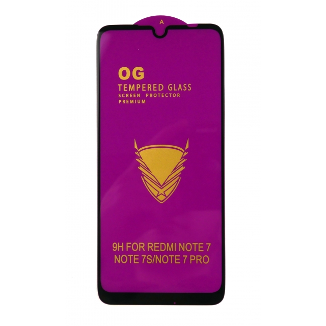 Защитное стекло OG Xiaomi Redmi Note 7/7 Pro/7S Black