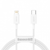 Кабель Baseus Superior Series Fast Charging Data Cable Type-C to iP PD 20W 0.25m White