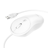 Компьютерная мышь Hoco GM13 Esteem business wired mouse White (GM13)