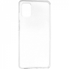 Чехол Silicone Case WS Samsung A51 (A515) Прозрачный