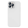Чехол Baseus Liquid Silica Gel Protective Case For iPhone 13 Pro White (ARYT000402)