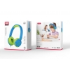 Наушники XO EP47  Kids Study Wired Headphone Green (EP47)