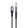 Кабель AUX XO NB-R193A Lightning to 3,5mm adapt audio Black