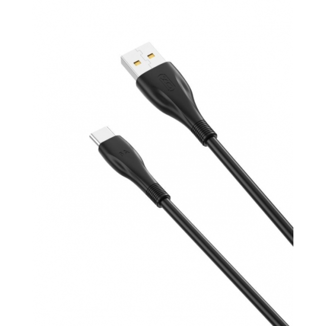 Кабель XO NB185 6A PD fast charger cable for type-c 1M Black (NB185)