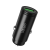 АЗП XO CC46 QC3.0 18W car charger with Type-c cable Gray
