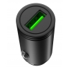 АЗУ XO CC39  QC3.0 18W Car charger Black (CC39)