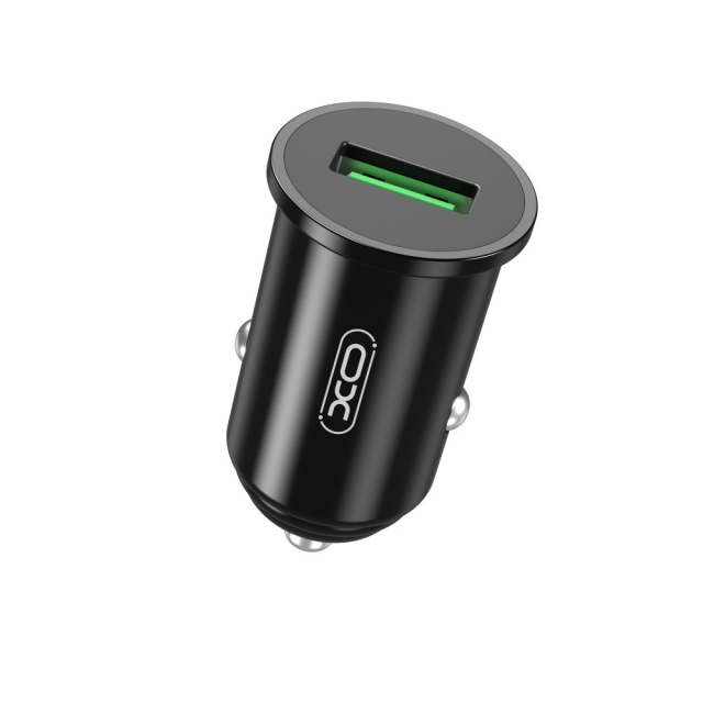 АЗУ XO CC35  18W QC3.0  Car Charger Black (CC35)