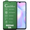 Защитное стекло Ceramic Xiaomi Redmi 9/9A/9C/10A/Poco C31 Black