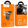 Холдер Hoco CA74 Universe air outlet magnetic car holder Black & metal gray