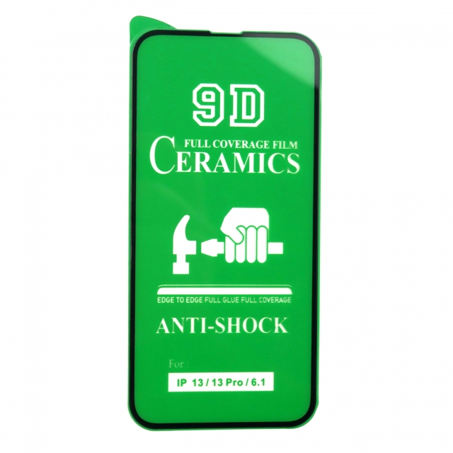 Защитное стекло Ceramic iPhone 13/13 Pro/14/16e/17e Black