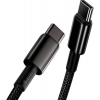 Кабель Baseus Tungsten Gold Fast Charging Data Cable Type-C to Type-C 100W 1m Black (CATWJ-01)