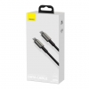 Кабель Baseus Tungsten Gold Fast Charging Data Cable Type-C to Type-C 100W 1m Black (CATWJ-01)