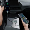 FM-трансмиттер Baseus Enjoy Car Wireless MP3 Charger (Wireless 5.0+5V/3.4A) Black (CCLH-01) (CCLH-01)