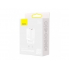 МЗП Baseus Super Si Pro Quick Charger C + U 30W EU White
