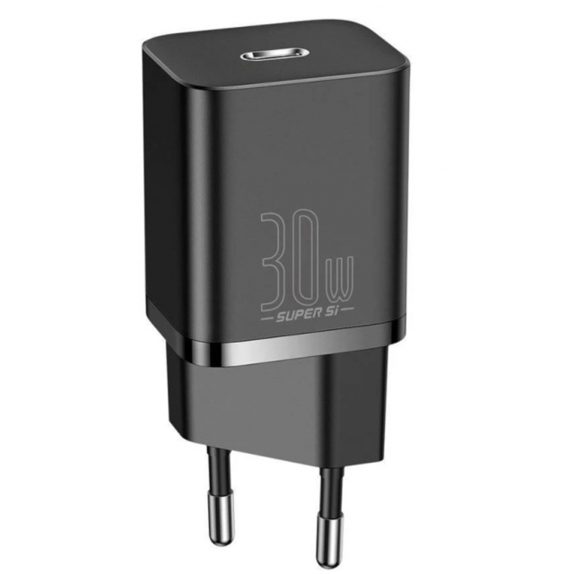 СЗУ Baseus Super Si Quick Charger 1C 30W EU Black (CCSUP-J01)