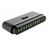 Парковочная карта Hoco CPH19 One-click hidden signage Black (CPH19)