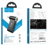 FM-трансмиттер Hoco E58 Magic music car AUX BT receiver Black (E58)