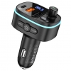 FM - трансмітер Hoco E62 Fast PD20W + QC3.0 car BT FM transmitter Black