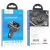 FM-трансмиттер Hoco E62 Fast PD20W+QC3.0 car BT FM transmitter Black (E62)