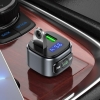 FM-трансмітер Hoco E67 Fighter QC3.0 car BT FM transmitter Black