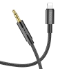 FM-трансмиттер Hoco E53 Dawn sound in-car AUX wireless receiver Black (E53)