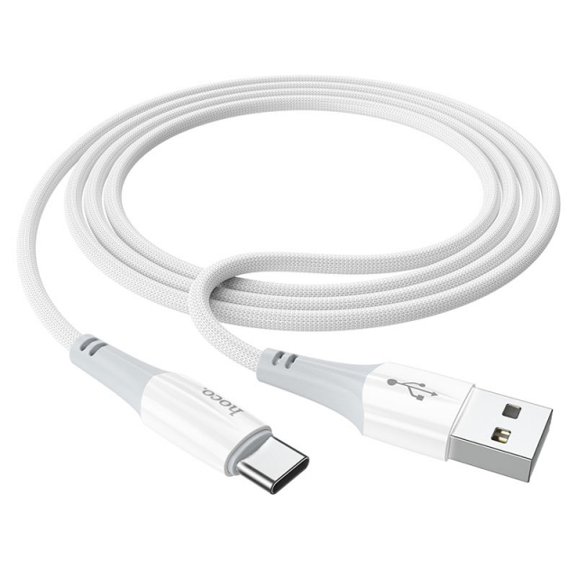 Кабель Hoco X70 Ferry charging data cable for Type-C White