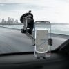 Холдер Hoco CA95 Polaris push-type telescopic suction cup car holder Black (CA95)