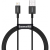 Кабель Baseus Superior Series Fast Charging Data Cable USB to Lightning 2.4A 2m Black (CALYS-C01)