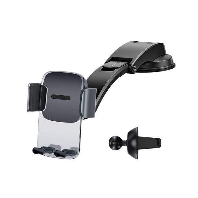 Холдер Baseus Easy Control Clamp Car Mount Holder ( A Set ) Black