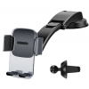 USB-хаб Baseus Square round 4 in 1 USB HUB Adapter(USB3.0 TO USB3.0*1+USB2.0*3) 1m Black (CAHUB-AY01