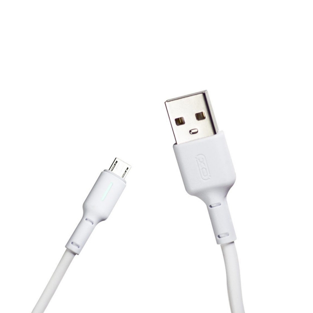 Кабель XO NB112 3A fast charging usb cable micro White