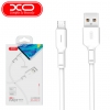 Кабель XO NB112 3A fast charging usb cable micro White (NB112)