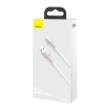 Кабель Baseus Cafule Series Metal Data Cable USB to Lightning 2.4A 1m White (CALJK-A02)