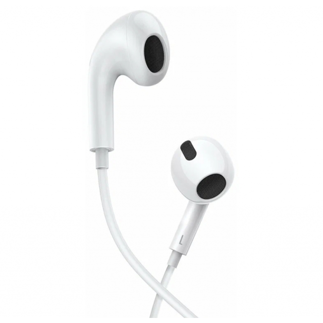 Наушники Baseus Encok Type-C lateral in-ear Wired Earphone C17 White (NGCR010002)
