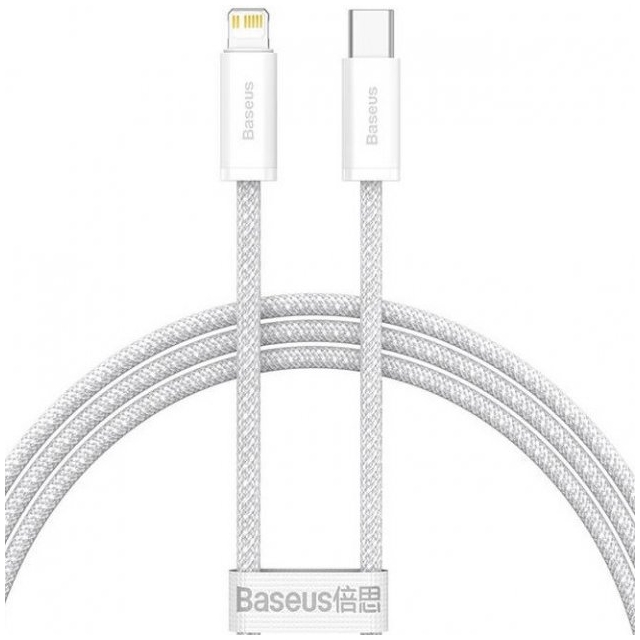Кабель Baseus Dynamic Series Fast Charging Data Cable Type - C to Lightning 20W 1m White