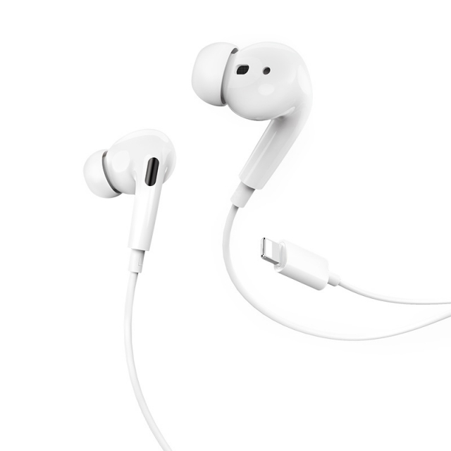Навушники Hoco M1 Pro Original series earphones for Lightning White