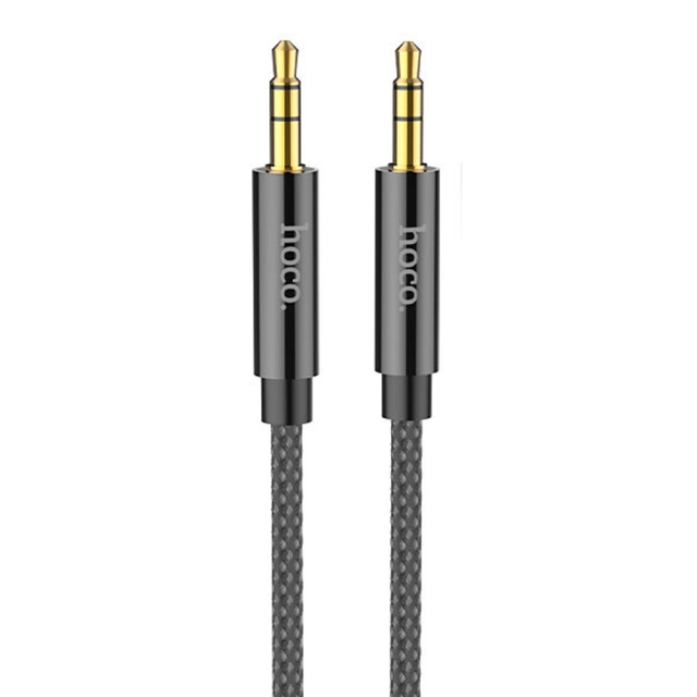 Кабель Hoco AUX UPA19 AUX audio cable ( L-1M ) Black