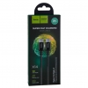 Кабель Hoco X14 Double speed 60W charging data cable Type-C to Type-C(L-1M) Black (X14)