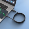 Кабель Hoco X72 Creator silicone charging data cable for Type-C Black (X72)