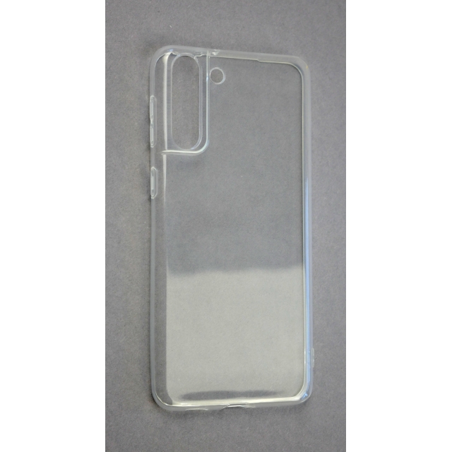 Чехол Silicone Case WS Samsung S21 Plus (G996) Прозрачный