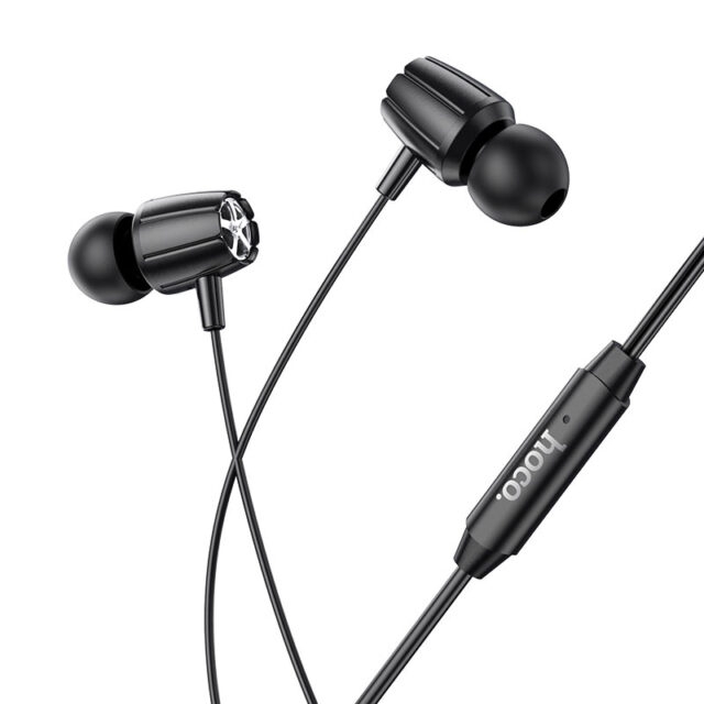 Навушники Hoco M88 Graceful universal earphones with mic Black
