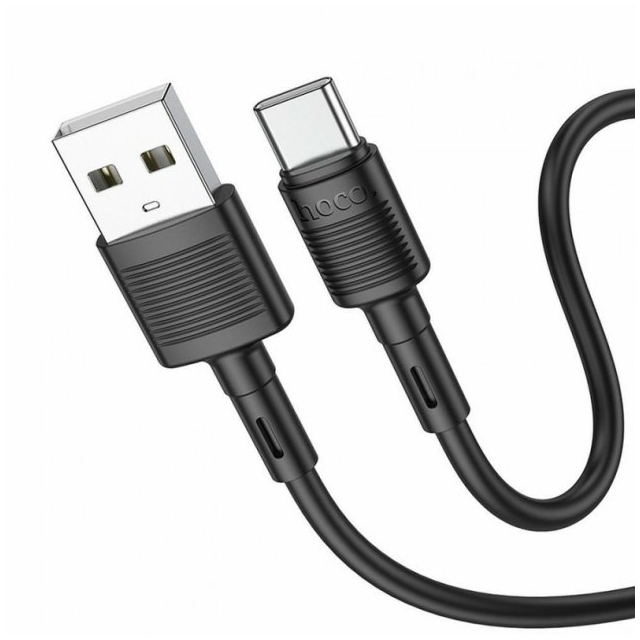 Кабель Hoco X83 Type-C Victory charging data cable Black