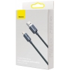Кабель Baseus Crystal Shine Series Fast Charging Data Cable USB to Lightning 2.4A 2m Black (CAJY000101)
