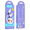 Кабель Hoco X82 iP silicone charging data cable White (X82)