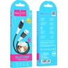 Кабель Hoco X82 Micro silicone charging data cable Black (X82)