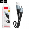 Кабель Hoco X38 Cool Charging data cable for Type-C ( L-0.25M ) Black