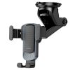 Холдер Hoco CA104 vertical and horizontal telescopic gravity vehicle holder Black Metal Gray
