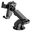 Холдер Hoco CA104 vertical and horizontal telescopic gravity vehicle holder Black Metal Gray (CA104)